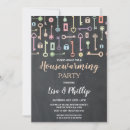 Search for key housewarming invitations Rustic