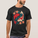 Search for japanese inspired tshirts Koi fish