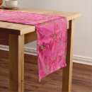 Search for pink floral table runners Fuchsia
