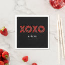 Search for monogram christmas napkins Black