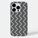 Search for zigzag lines iphone cases Black