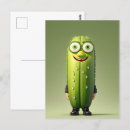 Search for cucumber vertical postcards Cute