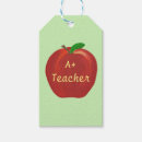 Search for teacher gift tags Red