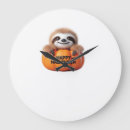 Search for cute sloth clocks Cartoon