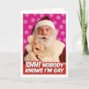 Search for lgbt christmas cards Santa