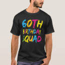 Search for family 60th birthday tshirts Happy