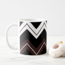 Search for black white chevron mugs Stripes