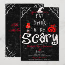 Search for eat drink and be scary invitations Haunted
