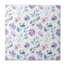 Recherche de fleur violette carreaux Pour elle