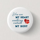 Search for valentines buttons Adorable