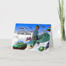 Search for green fish cards Cartoon