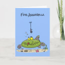 Search for fishing cards Illustration