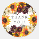 Search for rustic barn stickers Sunflower