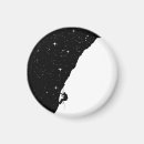 Recherche de minimalisme magnets Noir et blanc