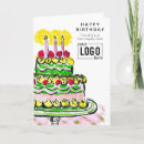 Search for pink green birthday cards Modern