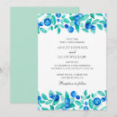 Search for blueberry wedding invitations Garden
