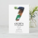 Search for 7th photo birthday invitations Seventh