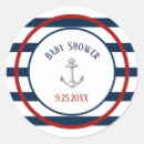 Search for nautical anchor baby shower stickers Modern