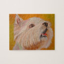 Recherche de westie puzzles Mignon