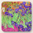 Recherche de iris dessous de verres Violet