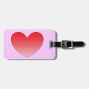 Search for valentines luggage tags Heart