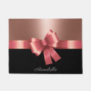 Search for bow doormats Black
