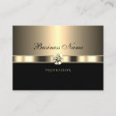Search for diamond jewelry business cards Gold