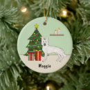 Search for white german shepherd ornaments Festive