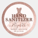 Search for hand sanitizer stickers Pink