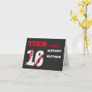 Search for baseball birthday cards Red