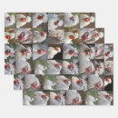 Recherche de portrait” wrapping paper Collage