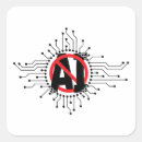 Search for artificial intelligence stickers Text