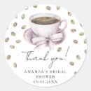 Search for paper cup stickers Elegant