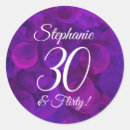 Recherche de flirty autocollants Fête du 30e anniversaire