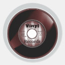 Search for 45 record stickers Music