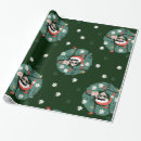 Search for christmas wreath wrapping paper Vintage