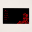 Recherche de reptil visitenkarten Dragon