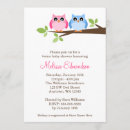 Recherche de hibou sur une branche invitations Pour tous
