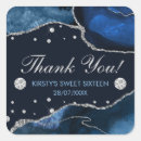 Recherche de pierre bleue autocollants Merci