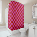 Search for red tartan shower curtains Chequered