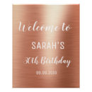 Search for 50th birthday welcome sign posters Any age birthday
