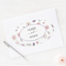 Search for flat wedding stickers Rustic