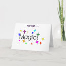 Search for magician birthday cards Sorcerer