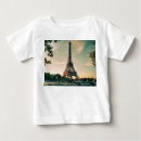 Recherche de eiffel bébé tshirts France