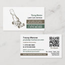 Recherche de tondeuses cartes visite Customer