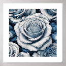 Search for blue and white posters Rose