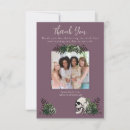 Search for purple bridal thank you cards Pretty