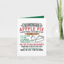 Search for apple pie cards Homemade