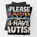 Search for autism wrapping paper Spectrum