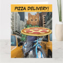 Search for pizza birthday cards Cat